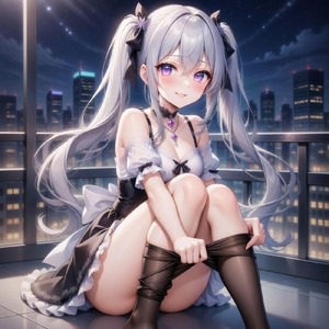 黒ストッキング脱いで君を誘惑しちゃう (feat. はーちゃん, のぶあきHP & Luminous Angels)