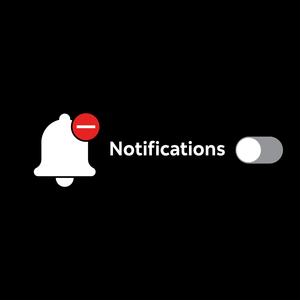 Notificaciones OFF