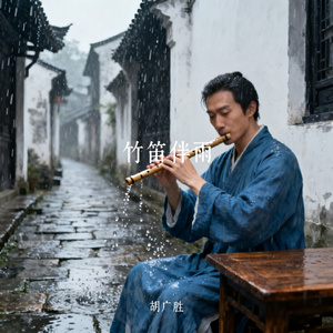 竹笛伴雨