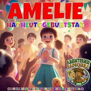Amelie hat heute Geburtstag (Herzlichen Glückwunsch zum Geburtstag)