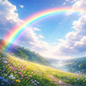 その涙が虹になる