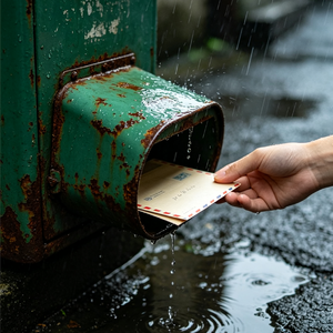 雨蚀信笺