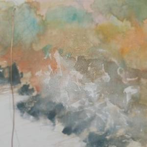 tears ensconced behind the glass