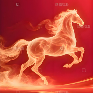 立马当先过马年