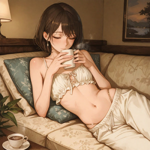 Chill Lofi Hip Hop Piano in a Bedroom