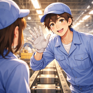 「おはよう」の一言で、今日の残業も許せる