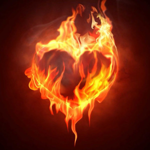 Огонь из груди.