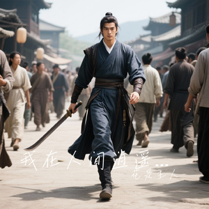 我在人间逍遥游管他江水自东流电音