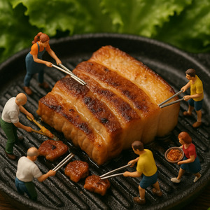 サムギョプサルであつまろう