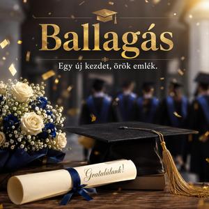 Felnőtt főiskolai ballagási buli vidám zenével