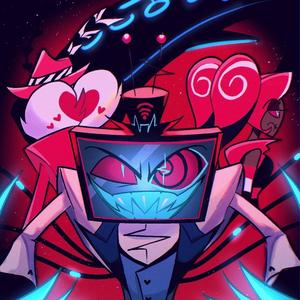 Vees Overlords Hazbin Hotel (Vox, Valentino, Velvette)