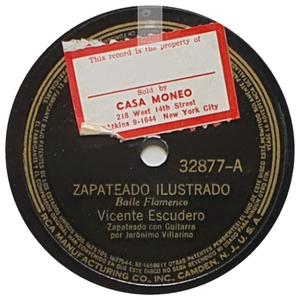 Zapateado ilustrado (Baile flamenco)