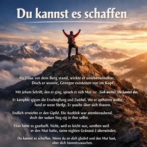 Du kannst es schaffen
