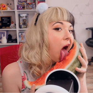 ASMR Watermelon Eating!
