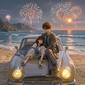 阴天的海边不阴天