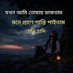 যখন আমি তোমায় ডাকতাম মনে প্রাণে শান্তি পাইতাম