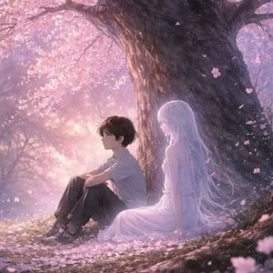 春を渡る… #桜は締め切りました by 玄之 狐【ﾊｼﾞﾒﾉ ｺﾝ】