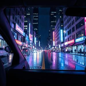 Neon Drive - City Night Lofi Music