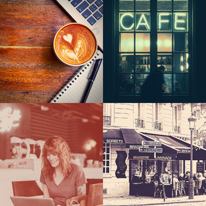 优美酷咖啡厅器乐