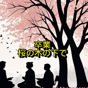 卒業 桜の木の下で