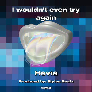 I wouldn’t even try again