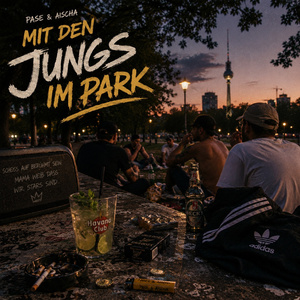 Mit den Jungs im Park