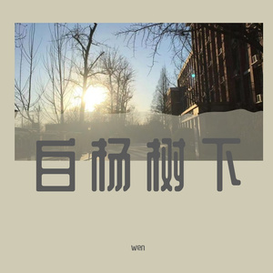 白杨树下
