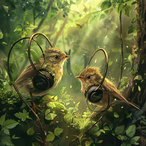 Birds Harmonize with Nature