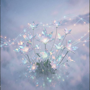 Crystal Frequency Garden