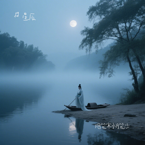 烟笼寒水月笼沙