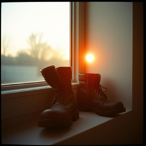 制服をたたんだとき