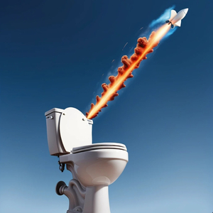 РАЗЪЯРЕННЫЙ УНИТАЗ