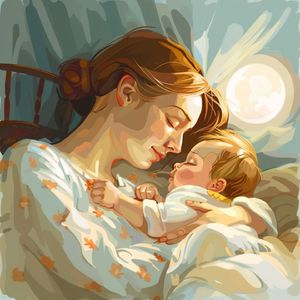 胎心跳动声+子宫羊水白噪音（宝宝哄睡音乐）