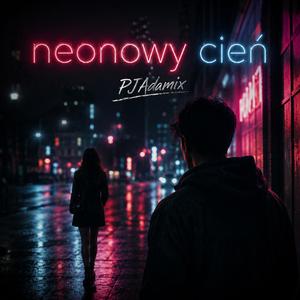 neonowy cień