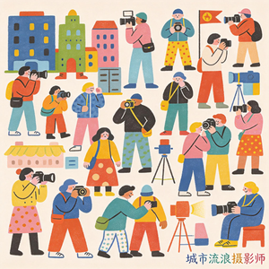 城市流浪摄影师