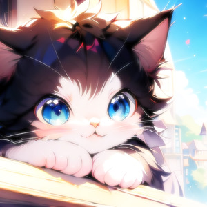 黒猫のポフィータ