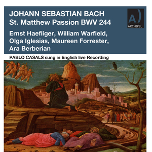 St. Matthew Passion, BWV 244, Pt. 2: No. 72, Chorale. When once I must depart (Live)