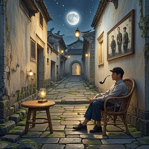 月下旧酒杯-竹雨清风