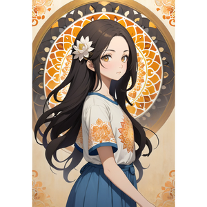 The 'A-to-Z-ight' Mandala（AからZをightに繋げた曼荼羅） by Rōna🎵Broomet