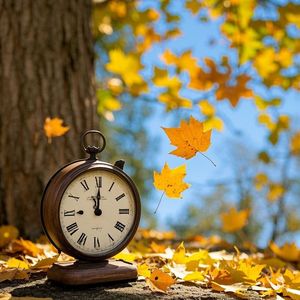 落叶时钟