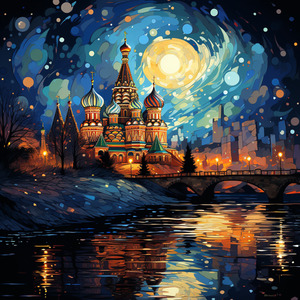 Moonlit Musings on Red Square