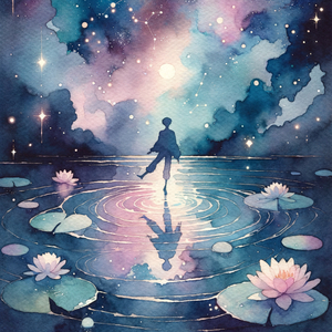 유리 미로의 잔영