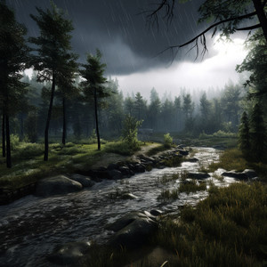 Rain's Rhythmic Yoga Serenade