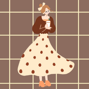 Morning begins with a small cafe