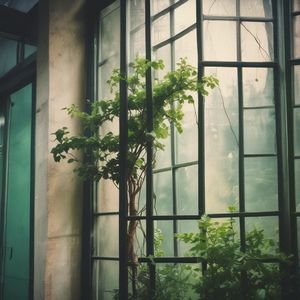 暮春银杏树下的思念