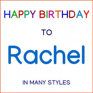 Happy Birthday To Rachel - Jazz