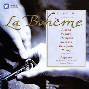 La Bohème, Act 2:"Chi guardi? ... Odio il profano volgo" (Rodolfo, Colline, Mimì, Schaunard, Marcello, Chorus, Parpignol, Children)