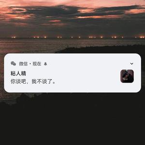 你谈吧，我不谈了