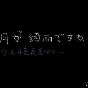 月が绮丽ですね（今天月色真美）