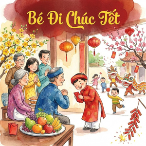Bé Đi Chúc Tết